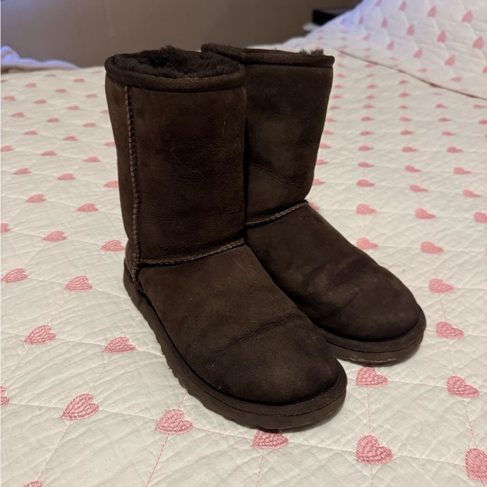 UGG chocolate brown Suede Boots